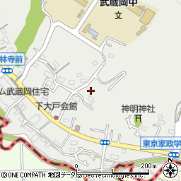 東京都町田市相原町3845周辺の地図