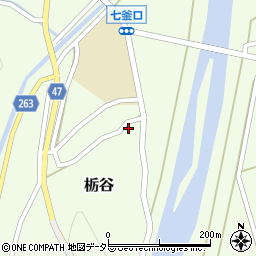 兵庫県美方郡新温泉町栃谷359周辺の地図