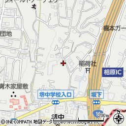 東京都町田市相原町628周辺の地図