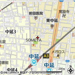 東京都品川区東中延2丁目7-10周辺の地図
