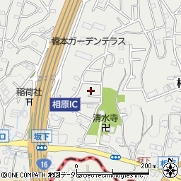 東京都町田市相原町695周辺の地図