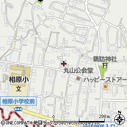 東京都町田市相原町1756-2周辺の地図