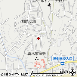 東京都町田市相原町840周辺の地図