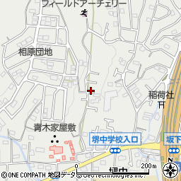 東京都町田市相原町883周辺の地図