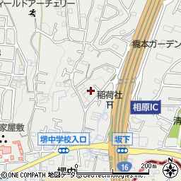 東京都町田市相原町617周辺の地図