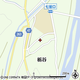 兵庫県美方郡新温泉町栃谷396周辺の地図