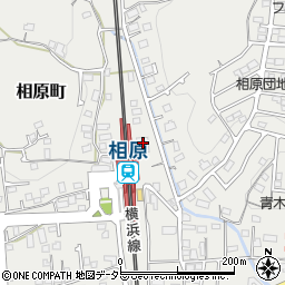 東京都町田市相原町1372周辺の地図