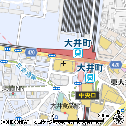 ラ・パックス大井町店周辺の地図