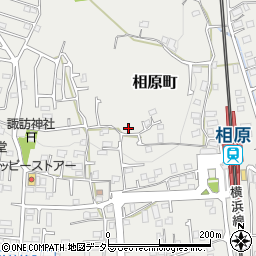 東京都町田市相原町1361周辺の地図