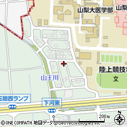 山梨県中央市下河東3008-1周辺の地図