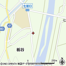 兵庫県美方郡新温泉町栃谷282周辺の地図