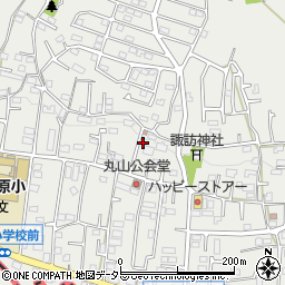 東京都町田市相原町1750周辺の地図