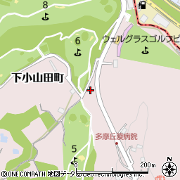 東京都町田市下小山田町3594周辺の地図