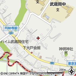 東京都町田市相原町3843周辺の地図