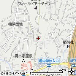 東京都町田市相原町887周辺の地図