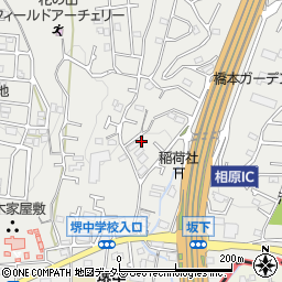 東京都町田市相原町616周辺の地図