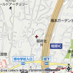 東京都町田市相原町613周辺の地図