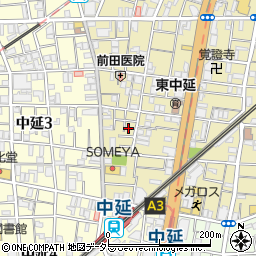 東京都品川区東中延2丁目7-4周辺の地図