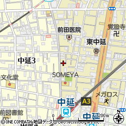 東京都品川区東中延2丁目7-17周辺の地図