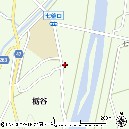 兵庫県美方郡新温泉町栃谷227-1周辺の地図