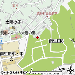 南生田大興コーポ周辺の地図