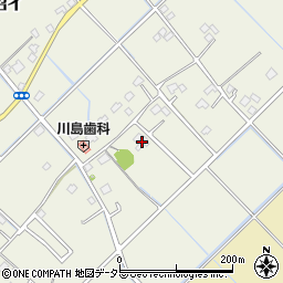 千葉県山武市蓮沼イ1372周辺の地図