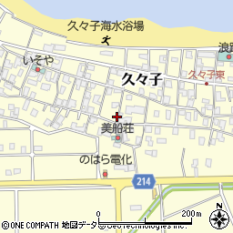 福井県三方郡美浜町久々子20周辺の地図