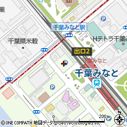 千葉県千葉市中央区中央港1丁目24周辺の地図