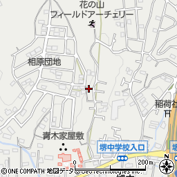 東京都町田市相原町873周辺の地図