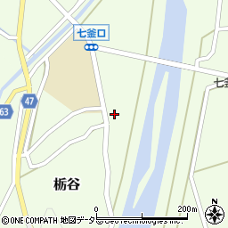 兵庫県美方郡新温泉町栃谷228周辺の地図