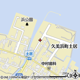 京都府京丹後市久美浜町土居周辺の地図
