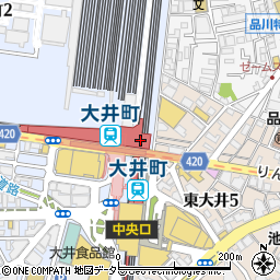 三井住友銀行荏原支店周辺の地図