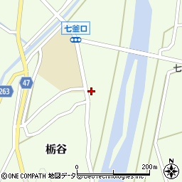 兵庫県美方郡新温泉町栃谷231周辺の地図