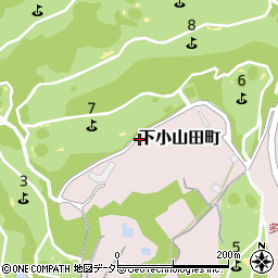 東京都町田市下小山田町1709周辺の地図