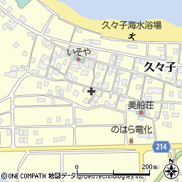 福井県三方郡美浜町久々子17周辺の地図