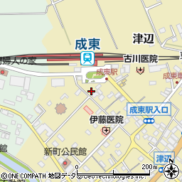 東進衛星予備校　成東駅前校周辺の地図