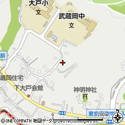 東京都町田市相原町3848周辺の地図