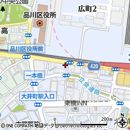 Coffee & Shisha Bar Sillage 大井町店周辺の地図