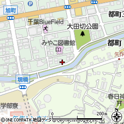 千葉県千葉市中央区都町3丁目12周辺の地図