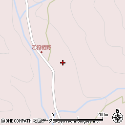 岐阜県美濃市乙狩1453周辺の地図