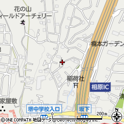 東京都町田市相原町605周辺の地図