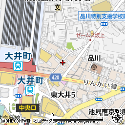 串カツ田中 大井町店周辺の地図
