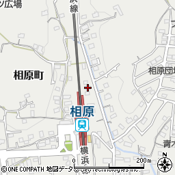 東京都町田市相原町1375周辺の地図