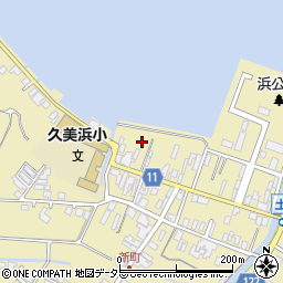 京都府京丹後市久美浜町3354-1周辺の地図