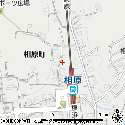 東京都町田市相原町1387周辺の地図