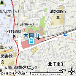 東急病院周辺の地図