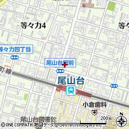 世田谷尾山台ハウス周辺の地図