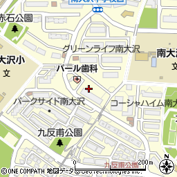 東京都八王子市南大沢4丁目13周辺の地図