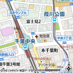 朝日新聞千葉総局周辺の地図