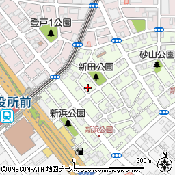 千葉県千葉市中央区新田町25-11周辺の地図